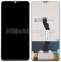 Дисплей (LCD) Xiaomi Redmi Note 8 Pro з сенсором чорний оригінал PRC